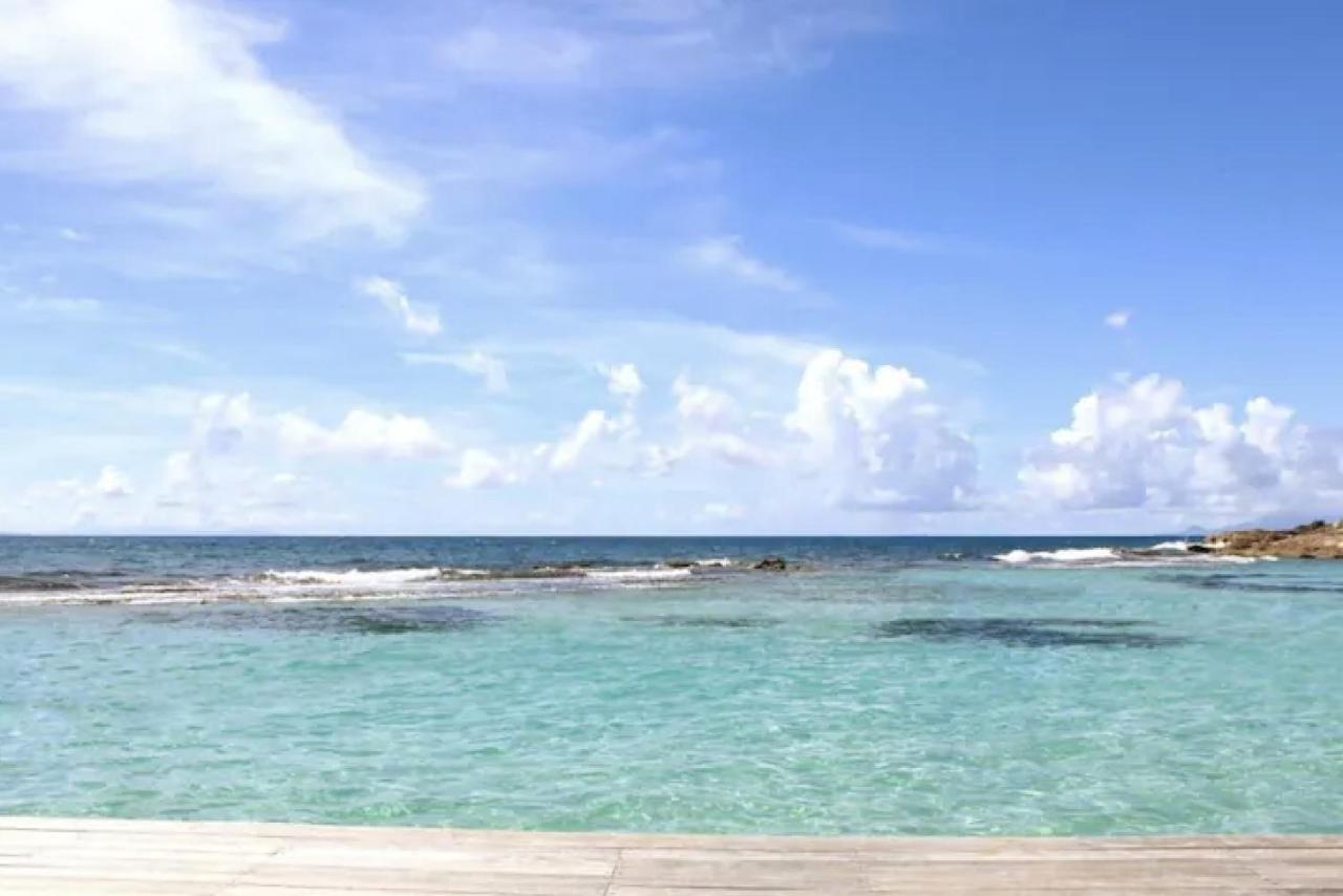 Archipel Guadeloupeen - Elegant Cocon D'Architecte 2 Etoiles Entre Grand Balcon, Piscine & Lagon Сен Франсоа Екстериор снимка